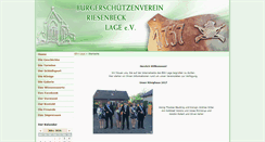 Desktop Screenshot of bsv-lage.de